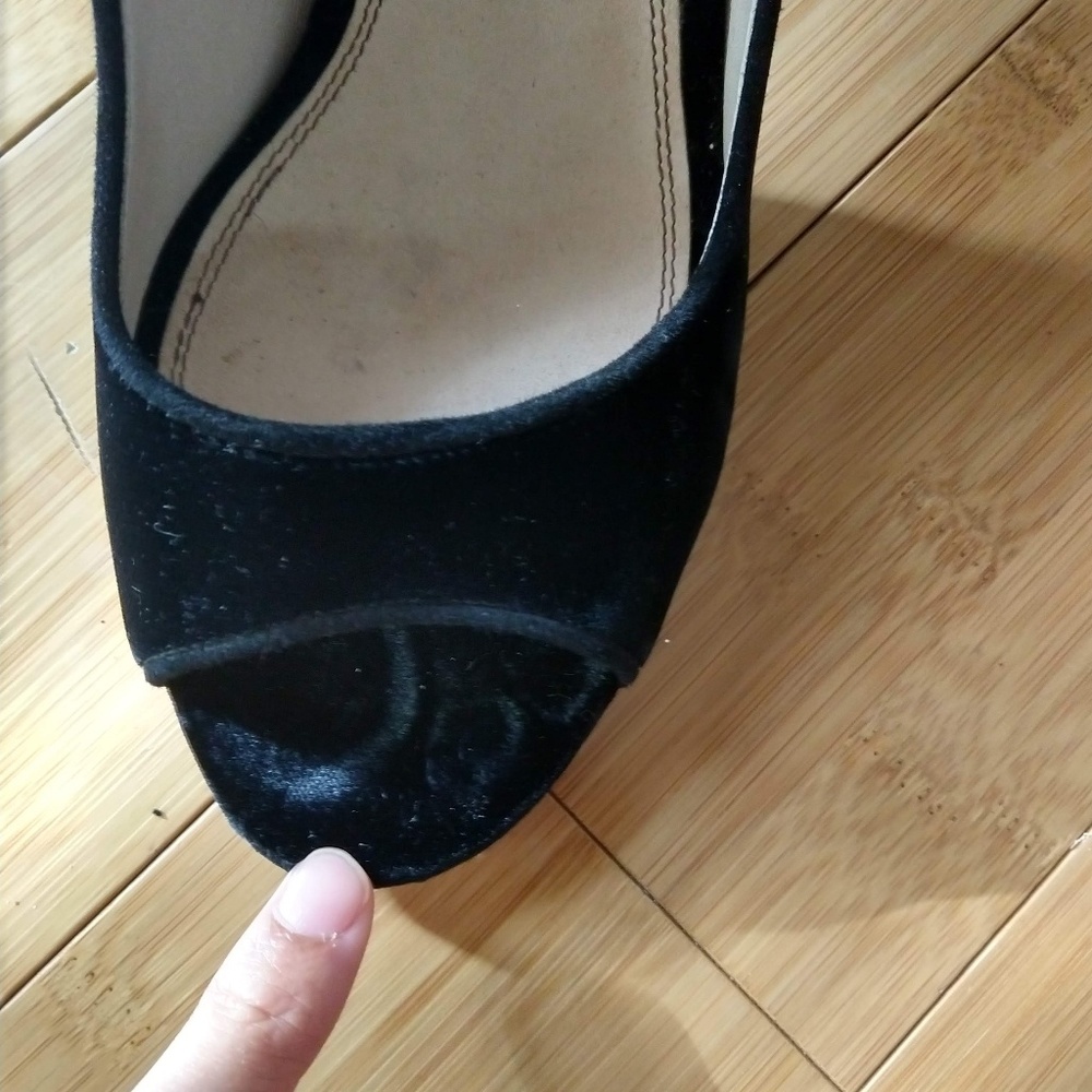 Valentina Carrano Nolita Black Velvet Stilettos - Picture 5 of 6
